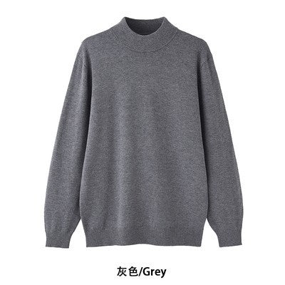 Suéter de Cuello Alto Cálido para Hombre Estilo Coreano - Image 7