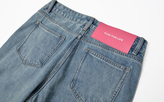 Jeans Rectos Destruidos con Diseño Spider Web - Image 8