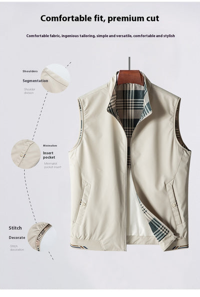 Chaleco Casual Elegante sin Mangas para Hombre - Image 15