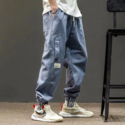 Pantalones Cómodos Estilo Coreano con Bordados y Cintura Ajustable - Image 10