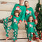 Pijamas Navideños a Juego para Toda la Familia con Diseño de Santa Claus