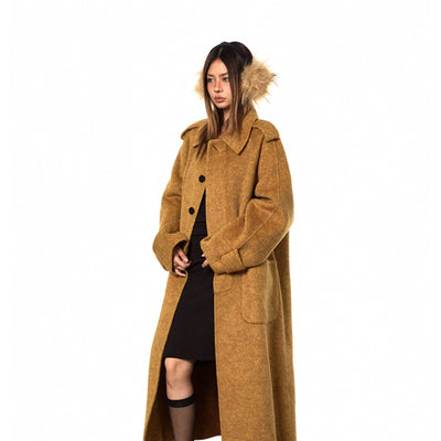 Abrigo de Lana Doble Faz Artesanal Premium para Otoño e Invierno - Image 9