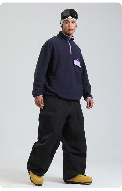 Pantalones de Esquí Impermeables Cortaviento con Pierna Ancha - Image 20