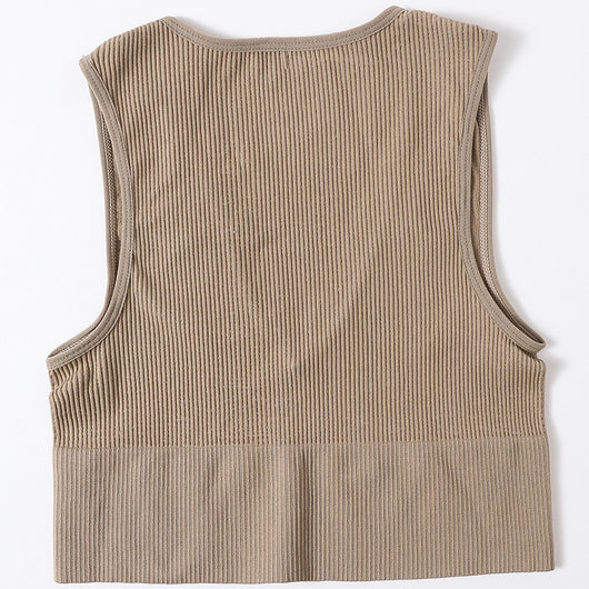 Top Crop Elegante Descubierto para Mujer - Image 18