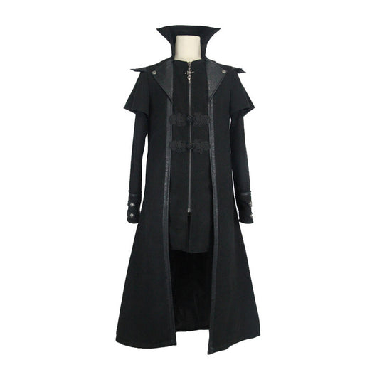 Abrigo Gótico Medieval Punk para Hombre - Image 12