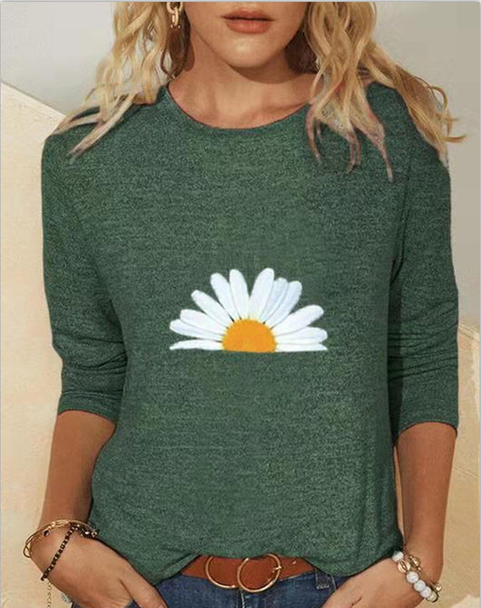 Blusa Suelta Cuello Redondo Casual - Image 7