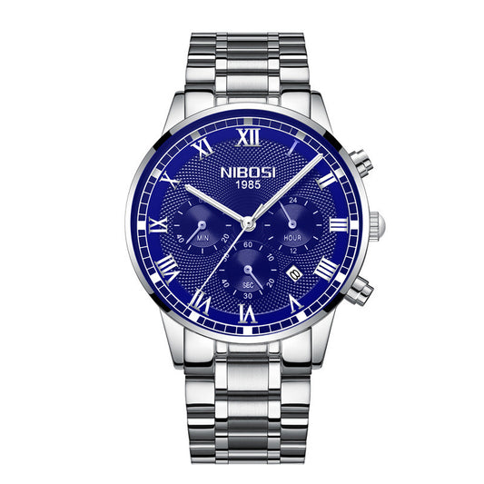 Reloj Deportivo Multifunción con Correa de Acero Resistente al Agua - Image 2