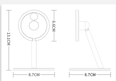 Soporte de Carga Inalámbrica Vertical para Escritorio - Image 4