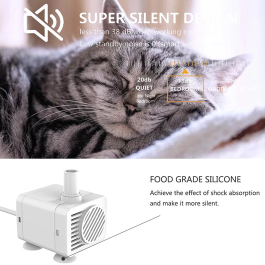 Fuente de Agua Automática para Mascotas con Flujo Ajustable - Image 10