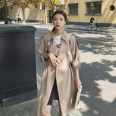 Abrigo Trench Suelto Midi para Mujer - Image 6