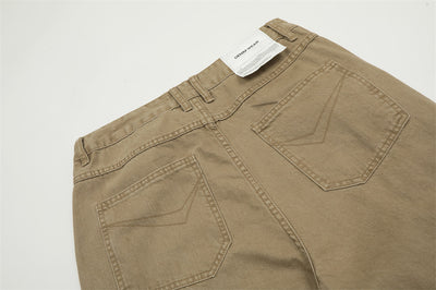 Pantalones Cargo Hombre Bolsillos Amplios Corte Recto con Cierre - Image 25