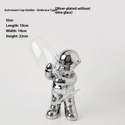 Mueble Astronauta para Vinos - Gabinete TV Decorativo Multifuncional - Image 6