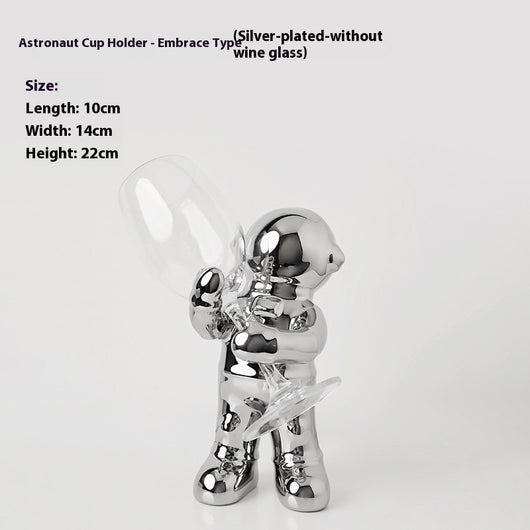 Mueble Astronauta para Vinos - Gabinete TV Decorativo Multifuncional - Image 6