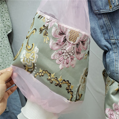 Chaqueta Denim para Mujer con Mangas Farol - Image 8