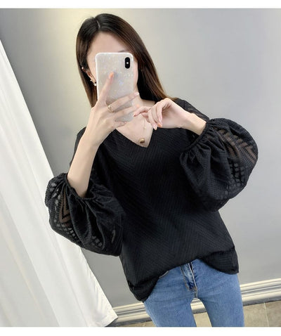 Blusa Chifón Premium Efecto Reductor y Cobertura Abdominal - Image 24