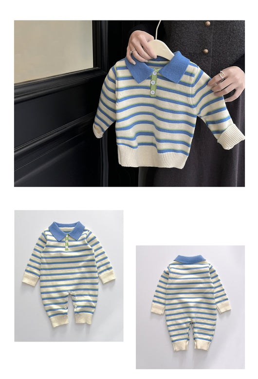 Mono de Primavera y Otoño para Bebé Estilo Coreano - Image 12