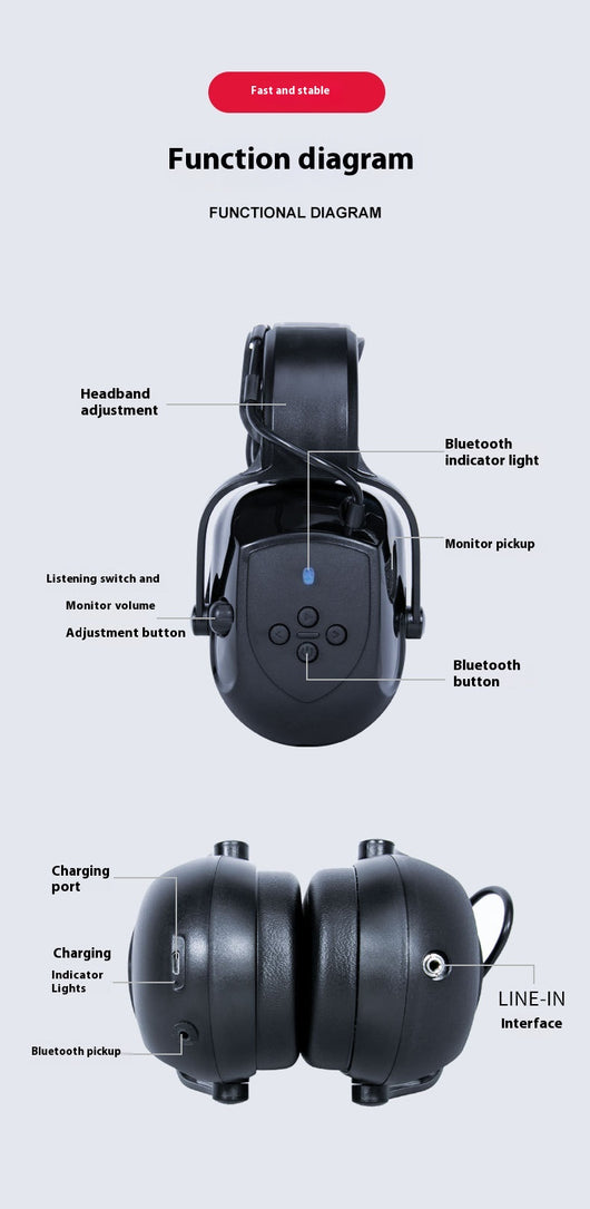Auriculares Inalámbricos para Gaming con Bluetooth y Micrófono Profesional - Image 15