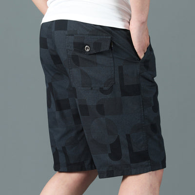 Pantalones Cortos Impresos Casuales de Moda Ligera - Image 5