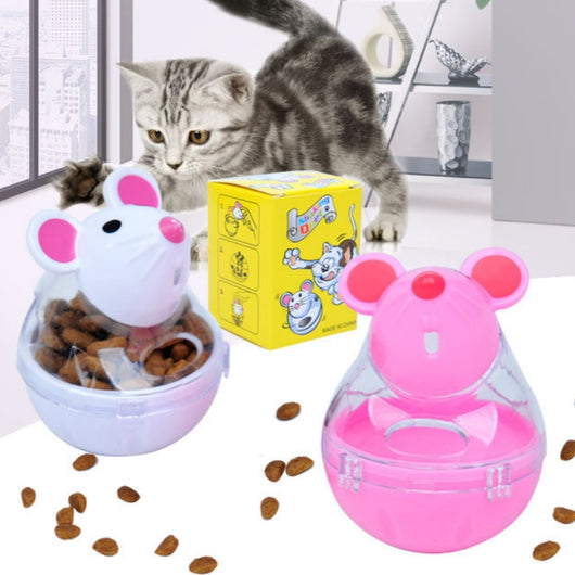 Juguete Interactivo Automático Dispensador de Alimentos para Mascotas