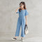 Pantalón Ancho Coreano de Pierna Suelta CUHK Girl