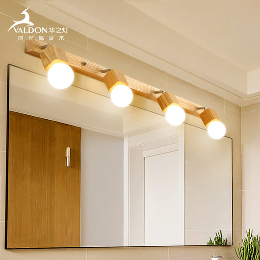 Lámpara LED de Pared con Espejo para Dormitorio - Diseño Creativo - Image 2