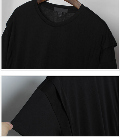 Playera Manga Corta para Hombre con Cuello Redondo y Detalles Decorativos - Image 12