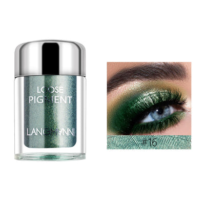 Sombra de Ojos Perlada Diamante con Brillo Polarizado Efecto Sirena - Image 15
