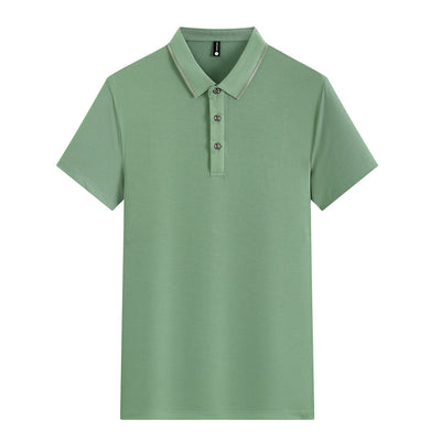 Polo de Algodón Mercerizado Peinado 180g - Acabado Plateado Premium - Image 10