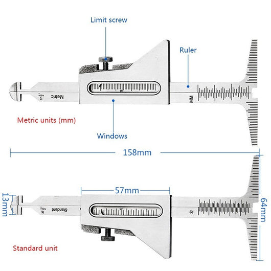 Regla de Inspección de Soldadura para Costuras de Gran Altura y Bajo Calibre - Image 3
