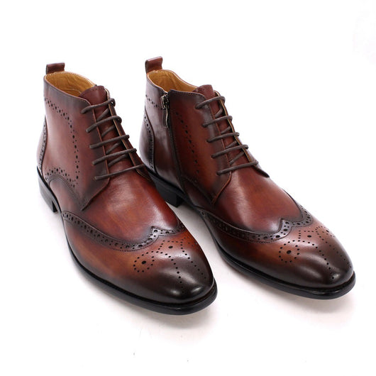 Botas Martin de Cuero con Cierre Lateral para Hombre - Image 7