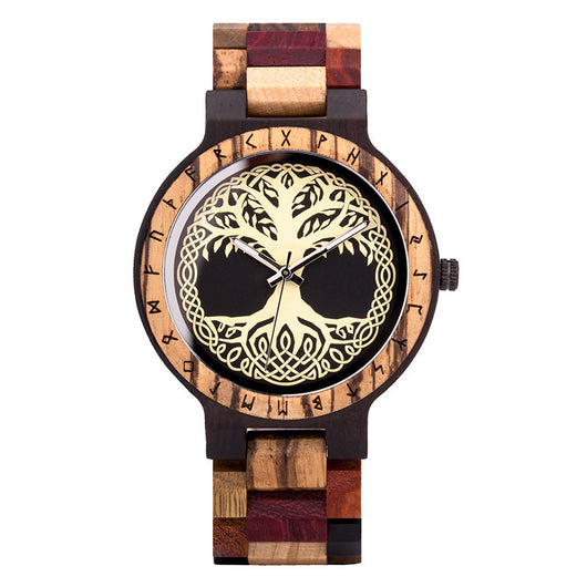 Reloj de Cuarzo para Hombre con Diseño en Madera - Image 14