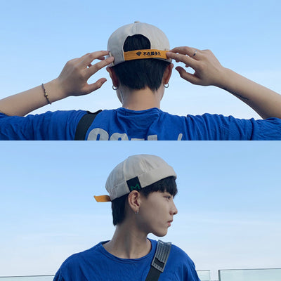 Gorra Estilo Retro Melón Hip-Hop Unisex - Boina Coreana de Moda Urbana - Image 3