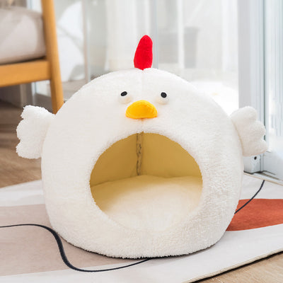 Cama Térmica para Mascotas Little Lamb - Casa Acogedora con Forro Polar - Image 7
