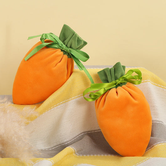 Bolsa de Regalo Pascual con Diseño de Zanahoria y Cordón Ajustable - Image 18