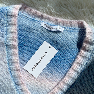 Suéter Oversize Cuello V Suave y Cómodo para Mujer - Image 25