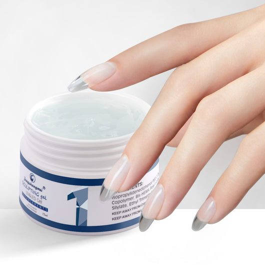 Gel Constructor Transparente Fengshanei 15g para Extensiones de Uñas - Image 8