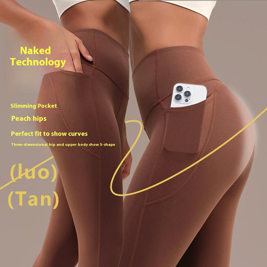 Pantalones Yoga Talle Alto Nude Feel Tenacidad Media para Mujer - Image 2