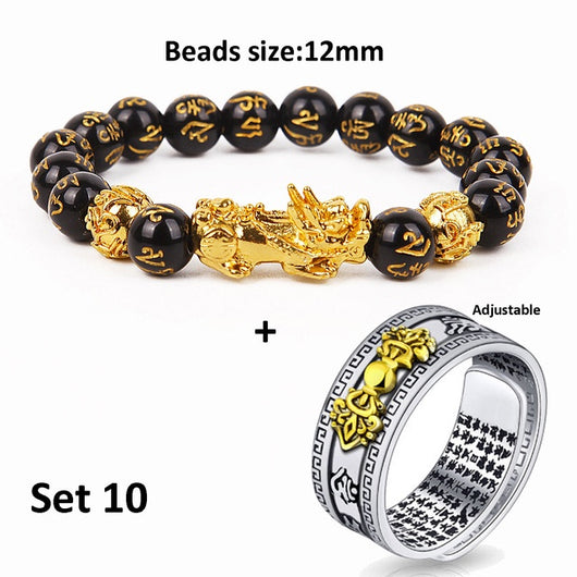 Pulsera y Anillo Pixiu Feng Shui Unisex - Atrae Prosperidad y Abundancia - Image 11