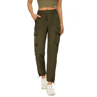Pantalones Deportivos de Cuatro Direcciones Elásticos y Secado Rápido - Image 4