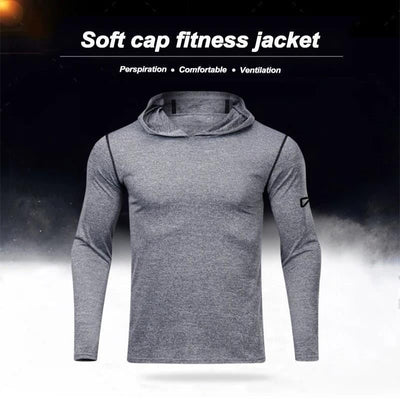Sudadera Deportiva con Capucha para Hombre - Secado Rápido Fitness - Image 4