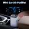 Purificador de Aire Portátil con Generador de Iones Negativos para Auto y Hogar