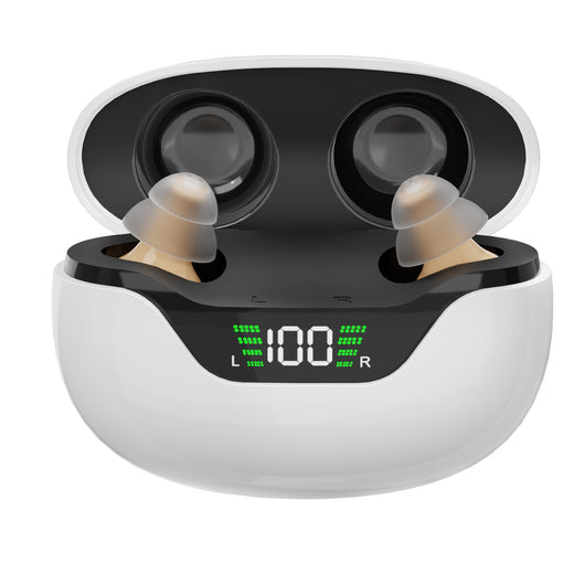 Audífono Digital CIC con Cargador y Pantalla LED - Amplificador de Sonido - Image 3