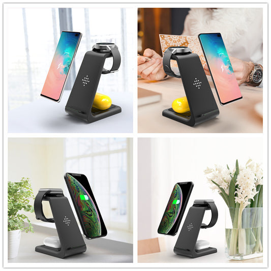 Cargador Inalámbrico 3 en 1 para Galaxy Watch Active y Galaxy Buds - Image 2