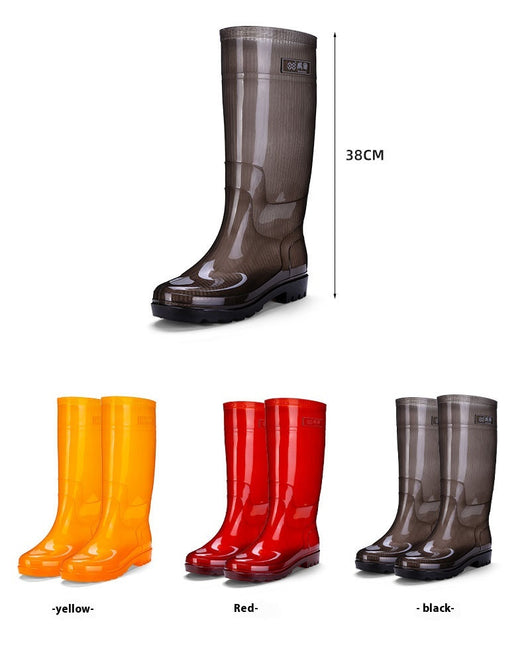 Botas de Lluvia Impermeables para Hombre - Suela Antideslizante y Resistente - Image 14