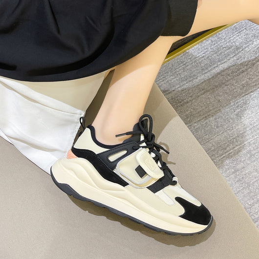 Zapatillas de Entrenamiento para Mujer con Bolsillo de Cuero - Diseño Funcional para Correr - Image 5