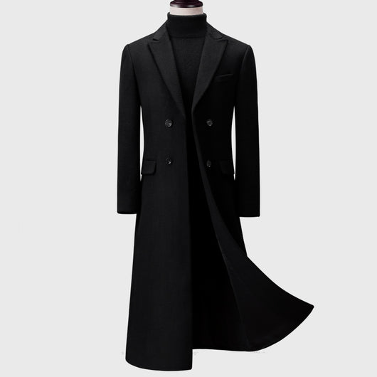 Abrigo Trinchera de Lana para Hombre - Image 6