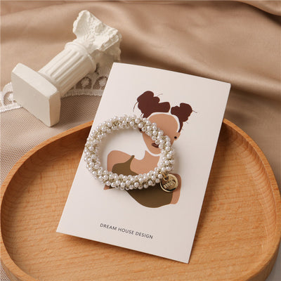 Diadema Elegante con Cristales de Perla para Mujer - Image 8