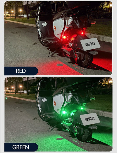 Luz de Advertencia LED para Motocicleta con Control Remoto Inalámbrico - Image 22