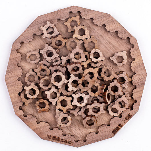 Cubo Wooden Dinosaurio Escher - Puzzle 3D de Madera para Desafiar tu Mente - Image 4