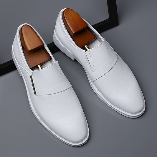 Zapatos Formales de Cuero Genuino Transpirables para Hombre